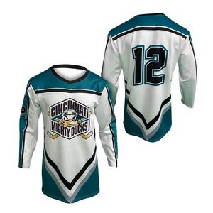 Stretch Hockey Fan Jersey for Men – Lace-Up Style